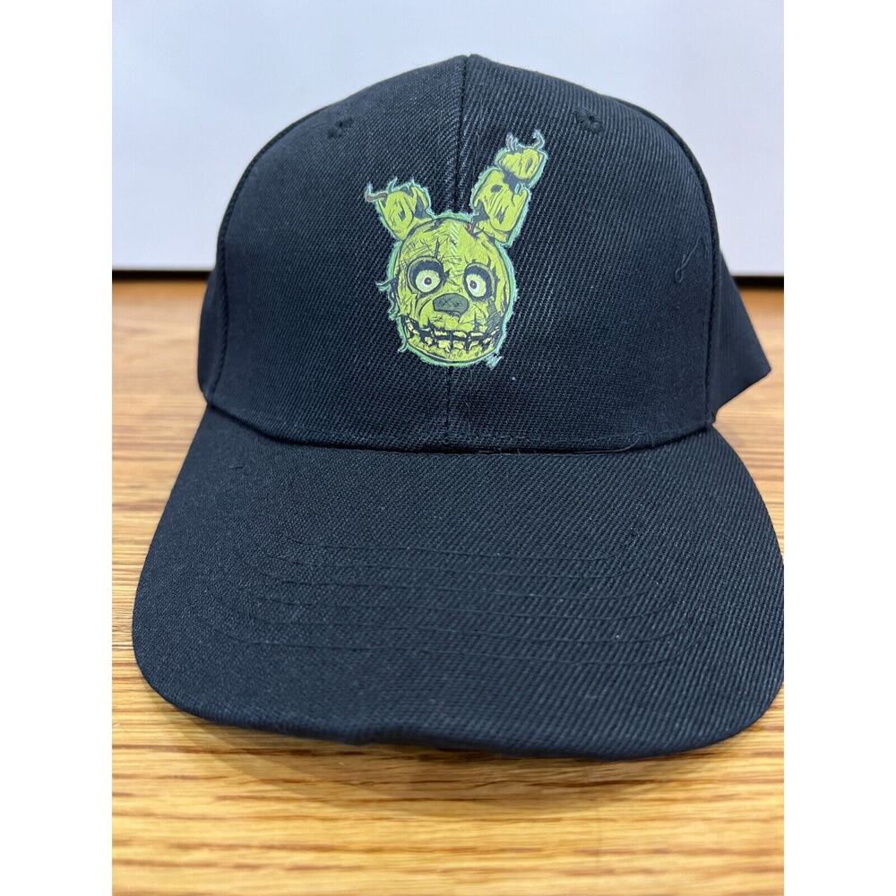 Five Nights At Freddys Adjustable Strap back Unisex Black‎ Hat